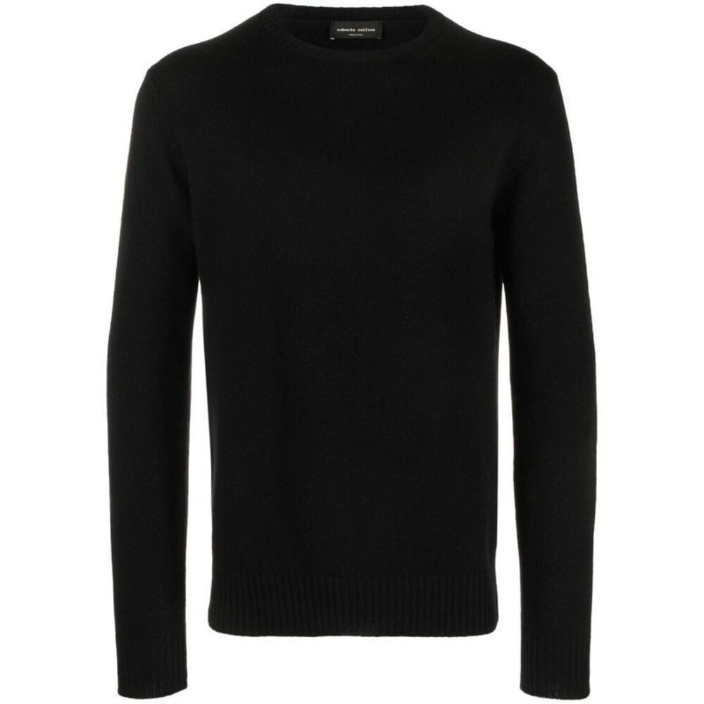 Roberto Collina Men Crew-Neck Merino-Cashmere Jumper
